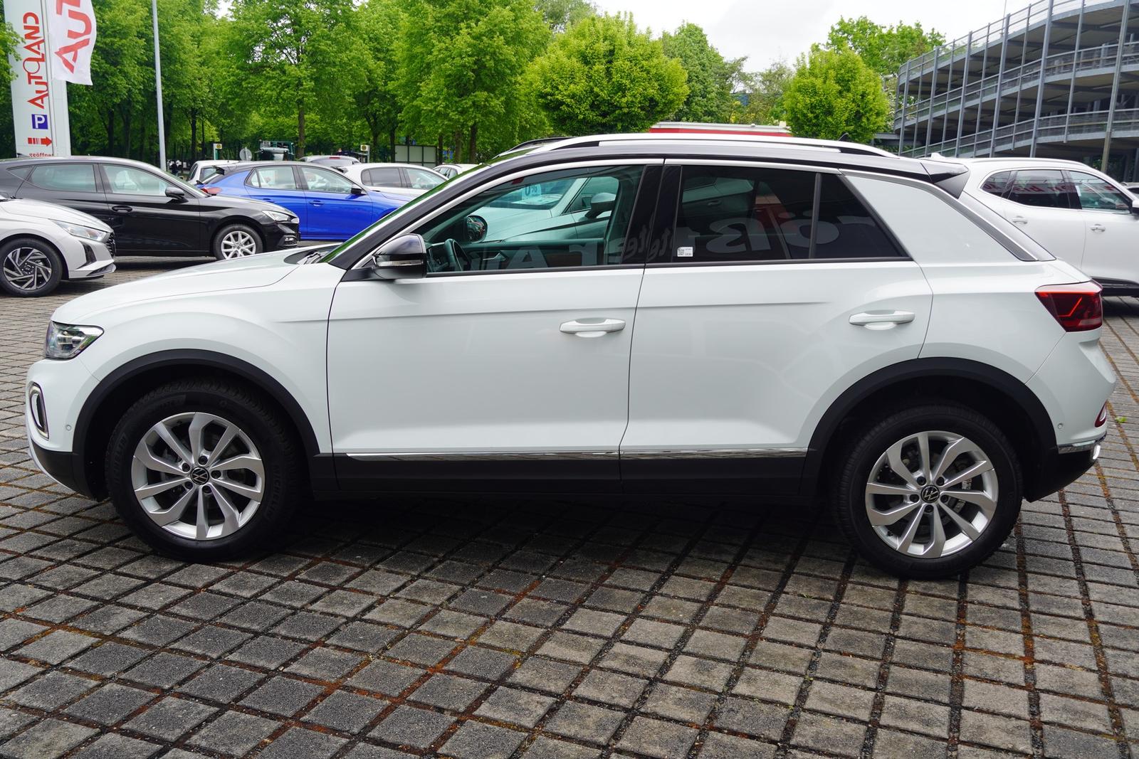 Volkswagen T-Roc 1.0 TSI Style IQ-Light Navi Teilleder ACC, миниатюра 9