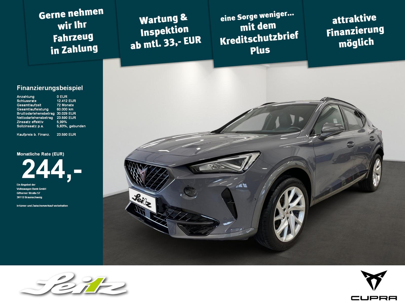 Cupra Formentor 1.5 TSI *AHK*PANO*KAMERA*NAVI*LED*