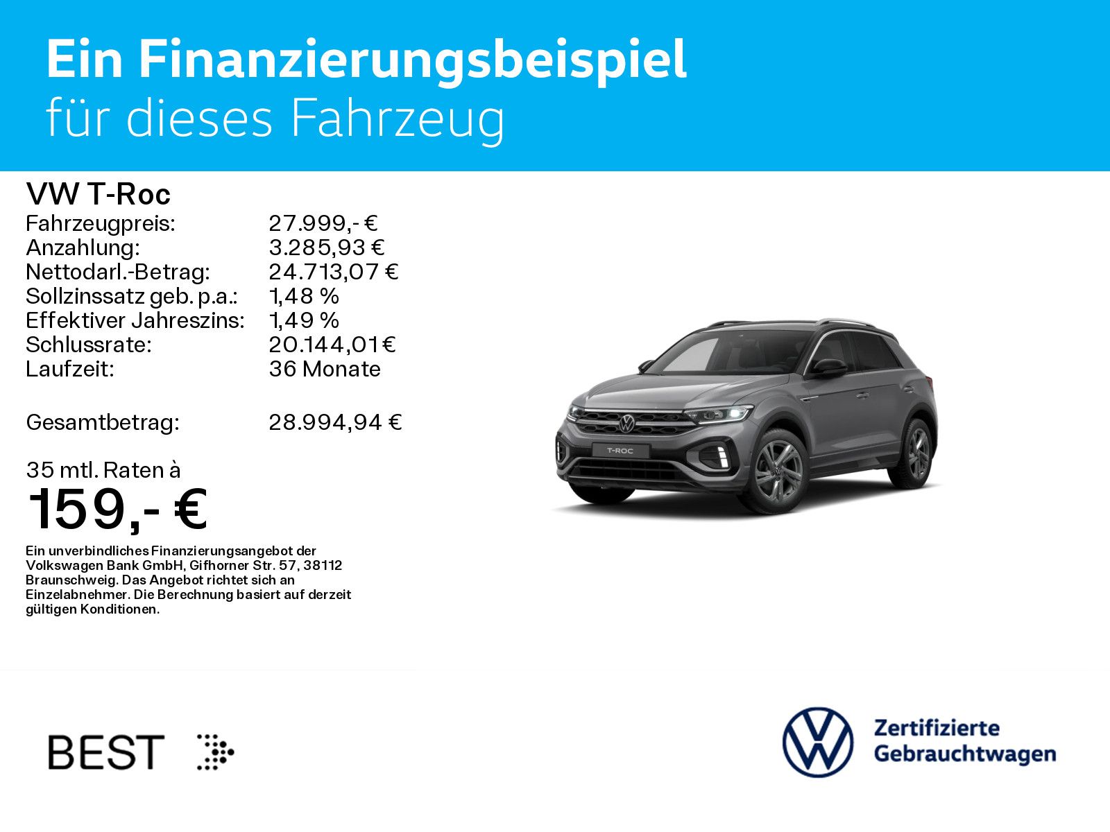 Volkswagen T-Roc 1.5 TSI DSG R-LINE LED AHK KAMERA PDC SHZ foto 2