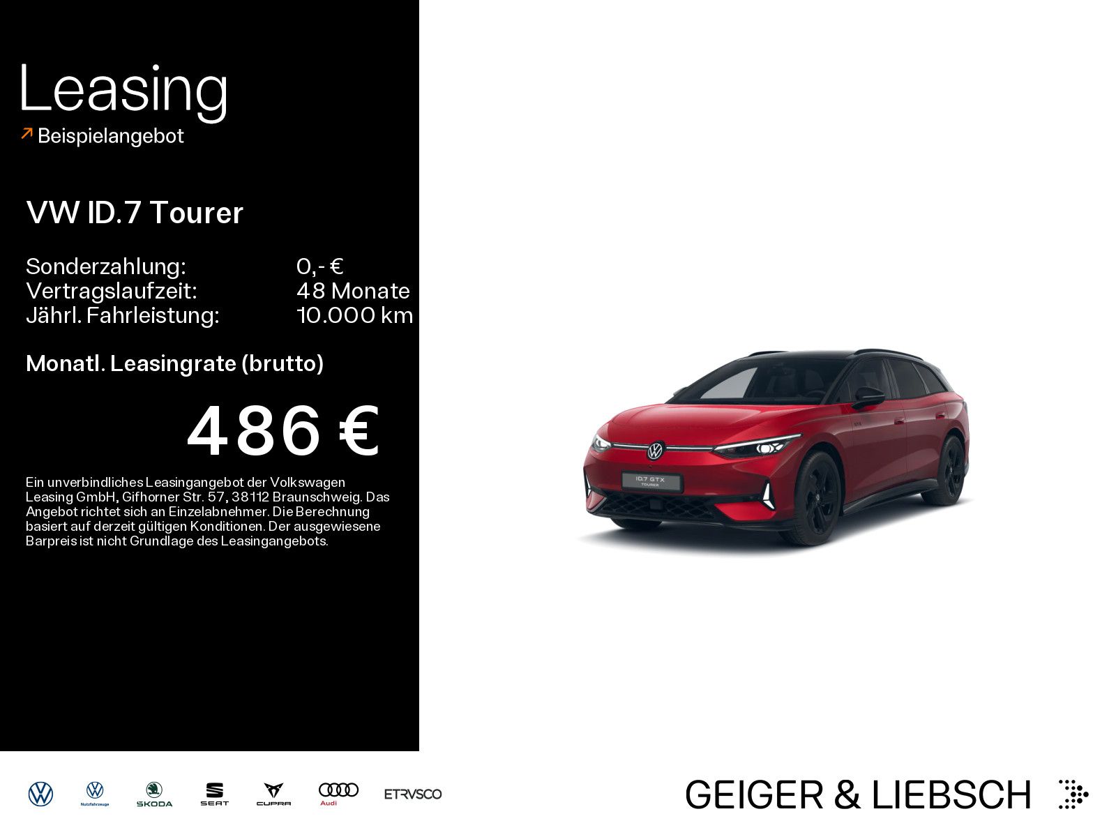 Volkswagen ID.7 Tourer GTX 4M*WÄRMEPUMPE*PANO*IQ.LIGHT*AHK*