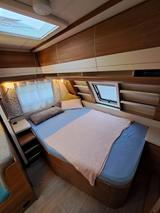 Hobby De Luxe 545 KMF inkl. Vorzelt, Mover, Klima, usw - Hobby De Luxe 545 KMF