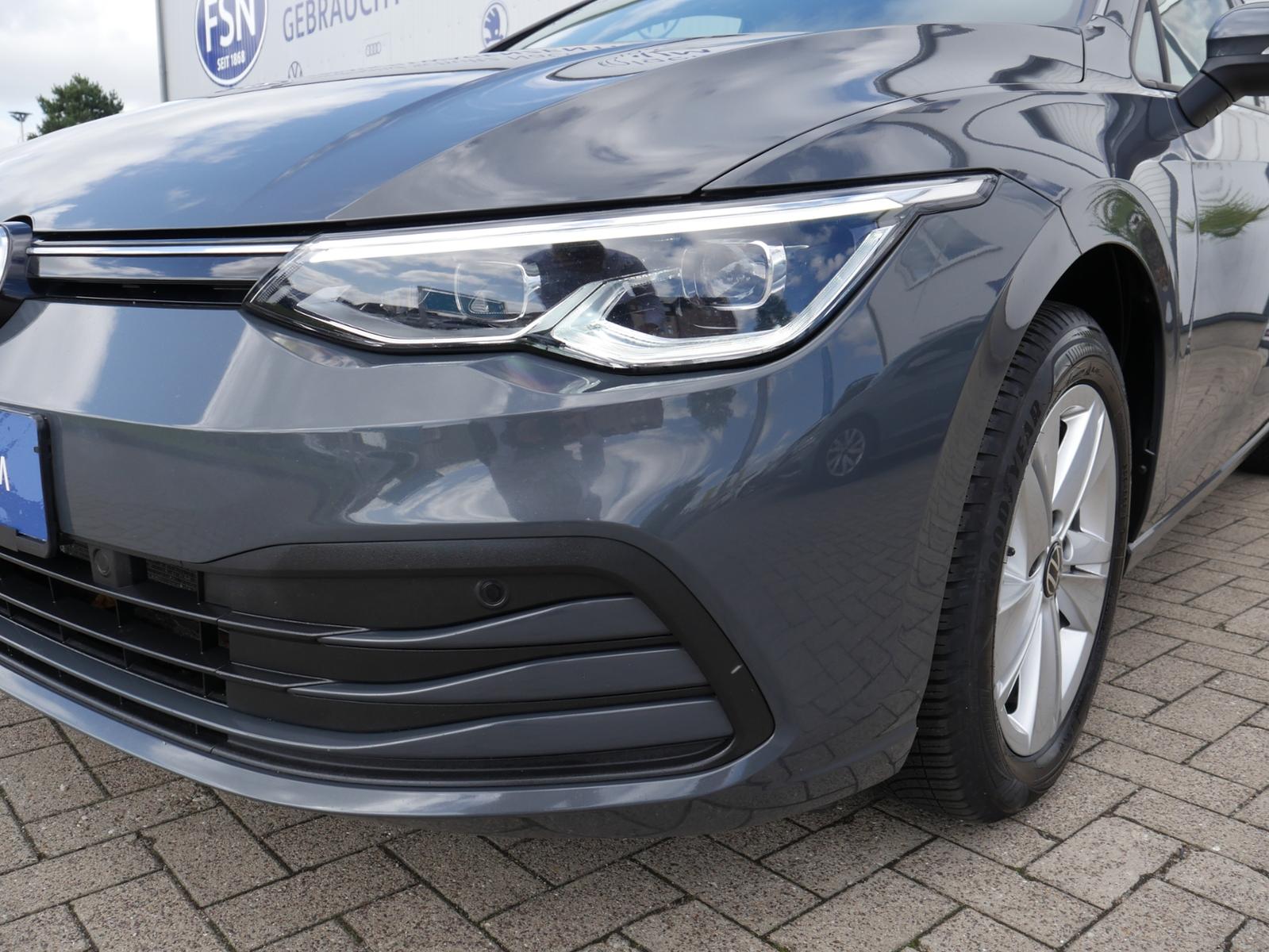 Volkswagen Golf VIII 1.0 TSI Life NAVI ACC SITZHZG LED MFL, миниатюра 8