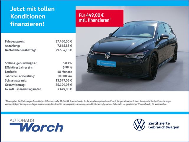 Golf GTI Clubsport DSG PANO+MATRIX+Akrapovic+