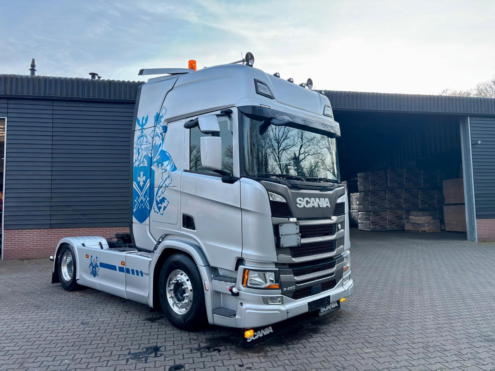 Scania R450 FullAir and NEW MOD and new tyres