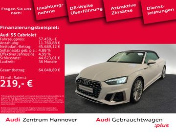 Audi Leasingangebot: Audi S5 Cabriolet 3.0 TFSI quattro LED APS