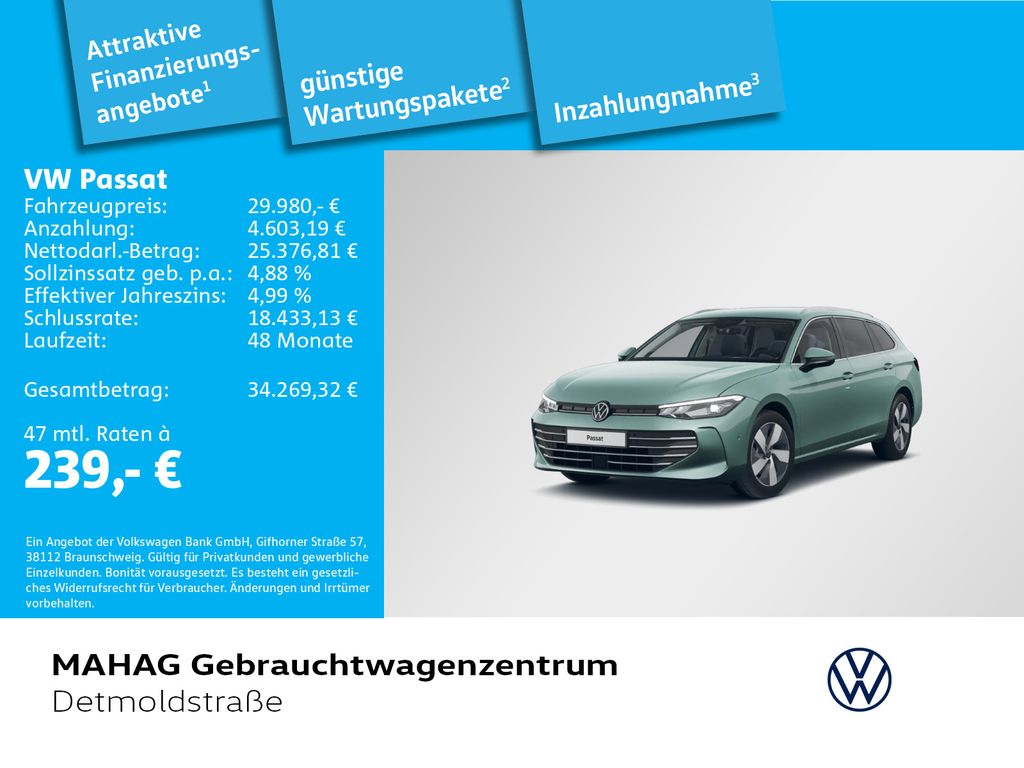 Image of Volkswagen Passat