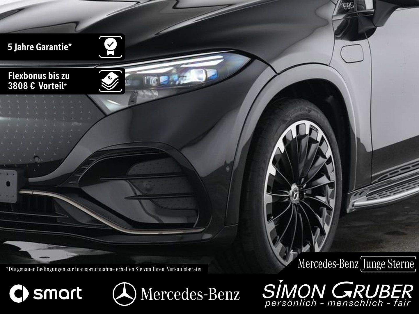 Fahrzeugabbildung Mercedes-Benz EQS 580 4M SUV AMG Business Class AHK Mod 2026