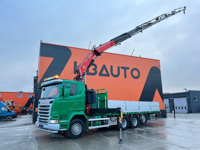 Scania G 490 8x4*4 FASSI F315 / PLATFORM L=7240 mm