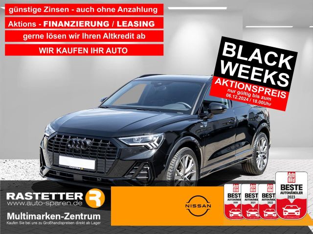 Audi Q3 TFSI S line Leder+AHK+20Z+360+eHeckkl+MMI+vir