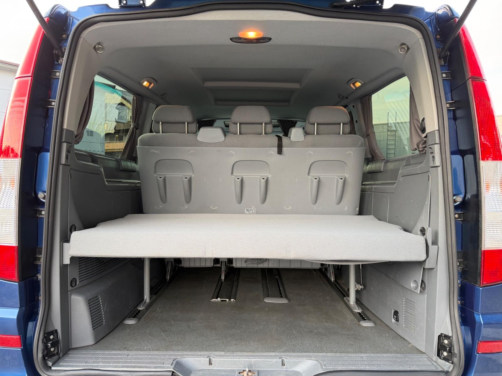 Mercedes-Benz Viano Fun Long 3.0 CDI V6 204 ch BVA / Couchage / Garantie 1 an / Chauffage auxiliaire / Toit ouvrant