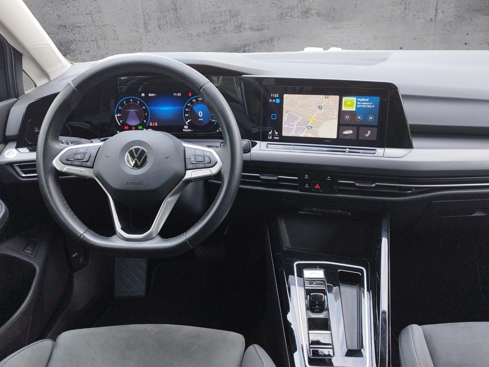 Volkswagen Golf VIII Variant Style 1.5 eTSI DSG AHK/KEYLESS, миниатюра 10