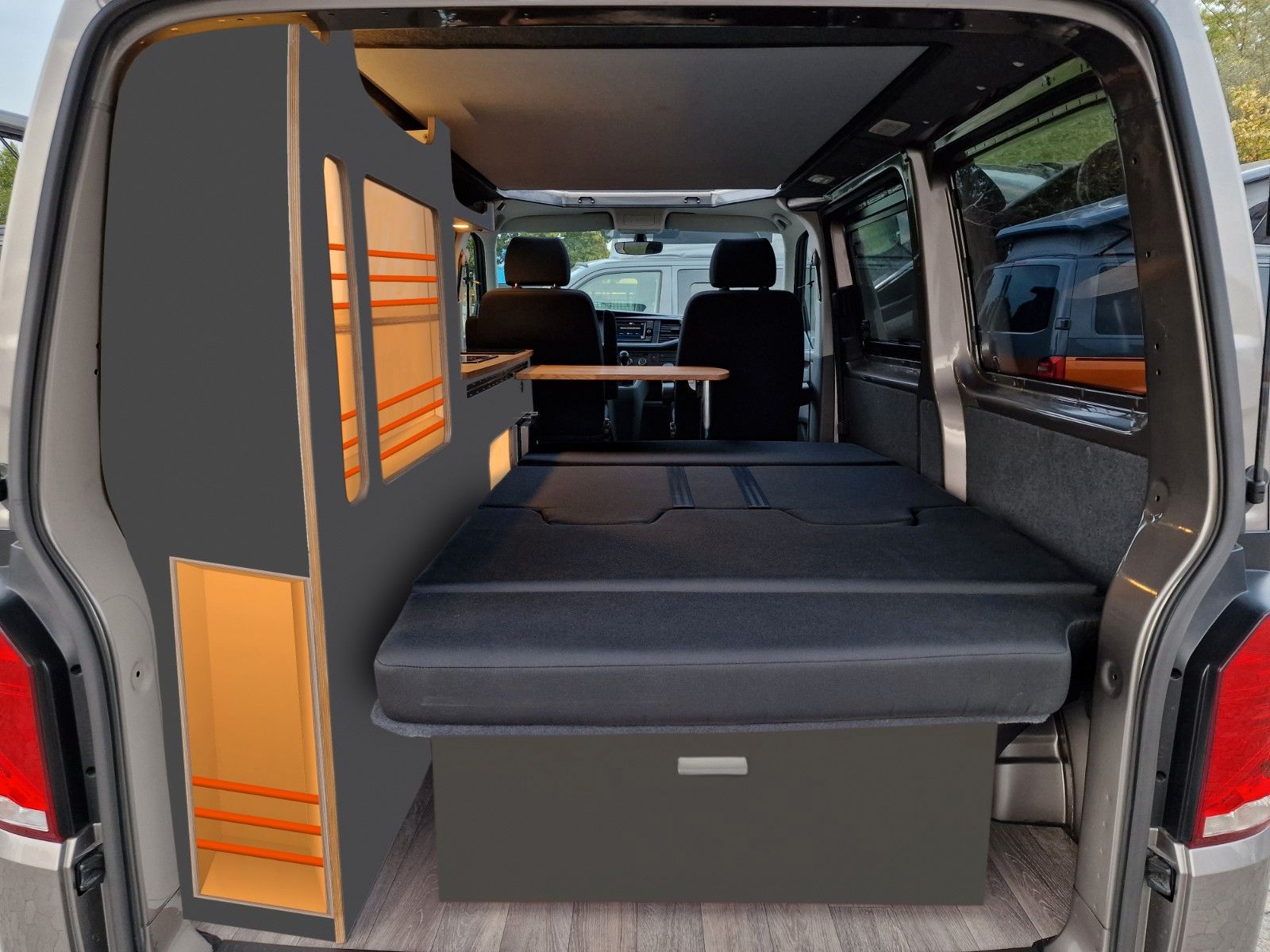 Volkswagen T6.1 wie California AUFSTELLDACH KÜCHE ALLTAG foto 6