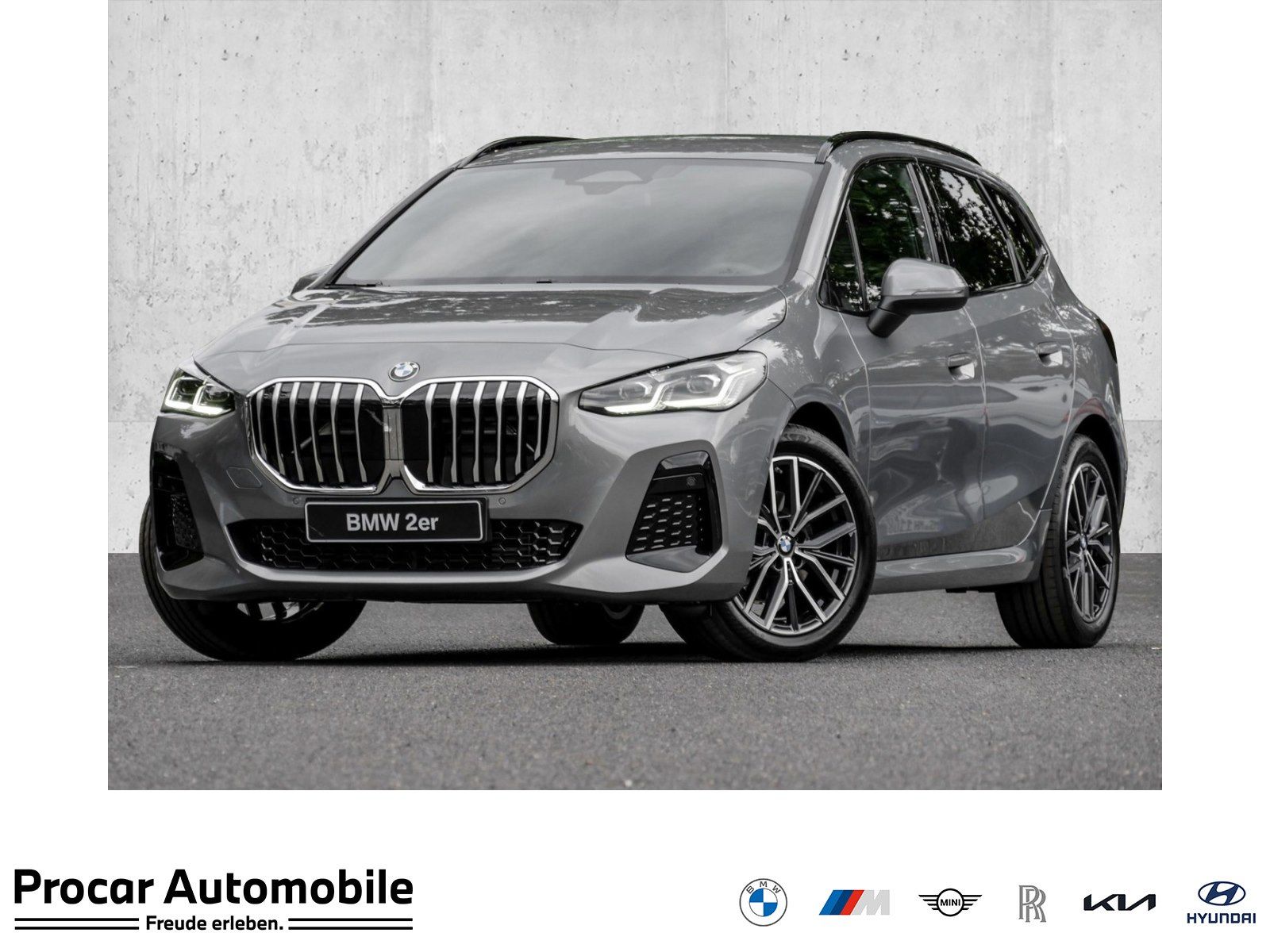 BMW 218i M Sport ACC AHK RFK NAVI LED Sound Syst.