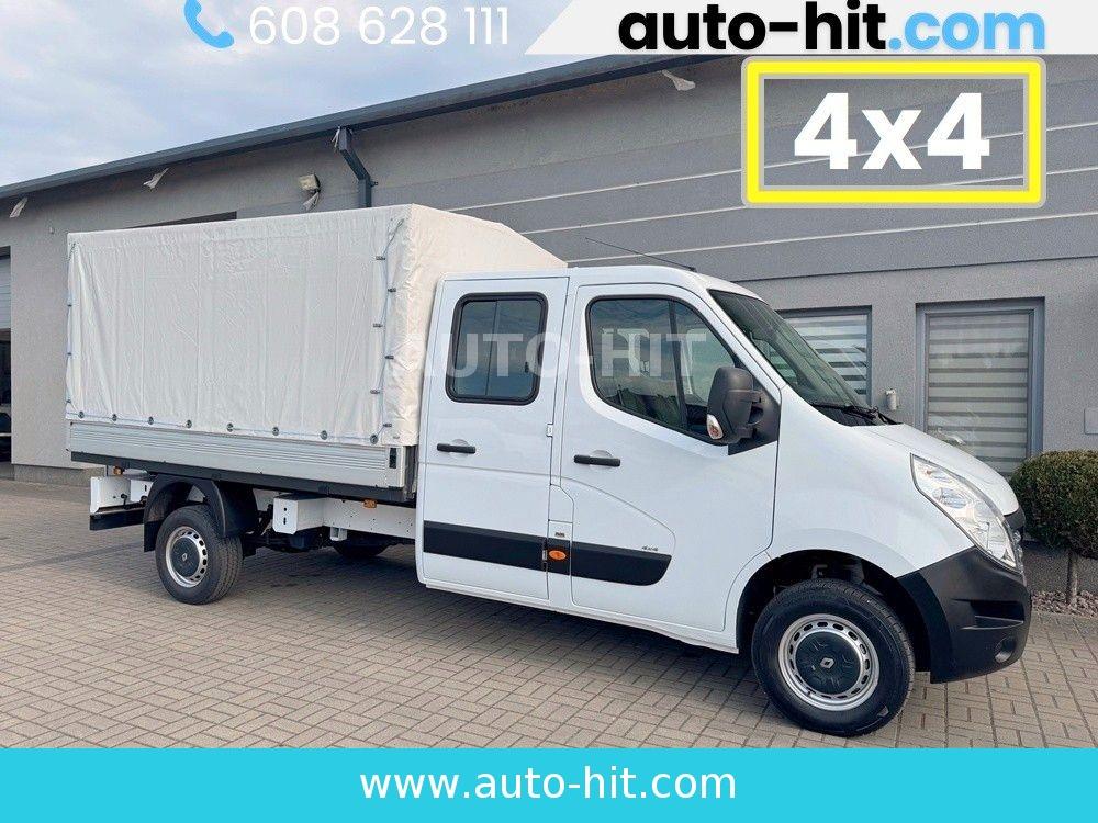 Renault Master Pritsche+Plane Doka 4x4 Allrad *30.800km