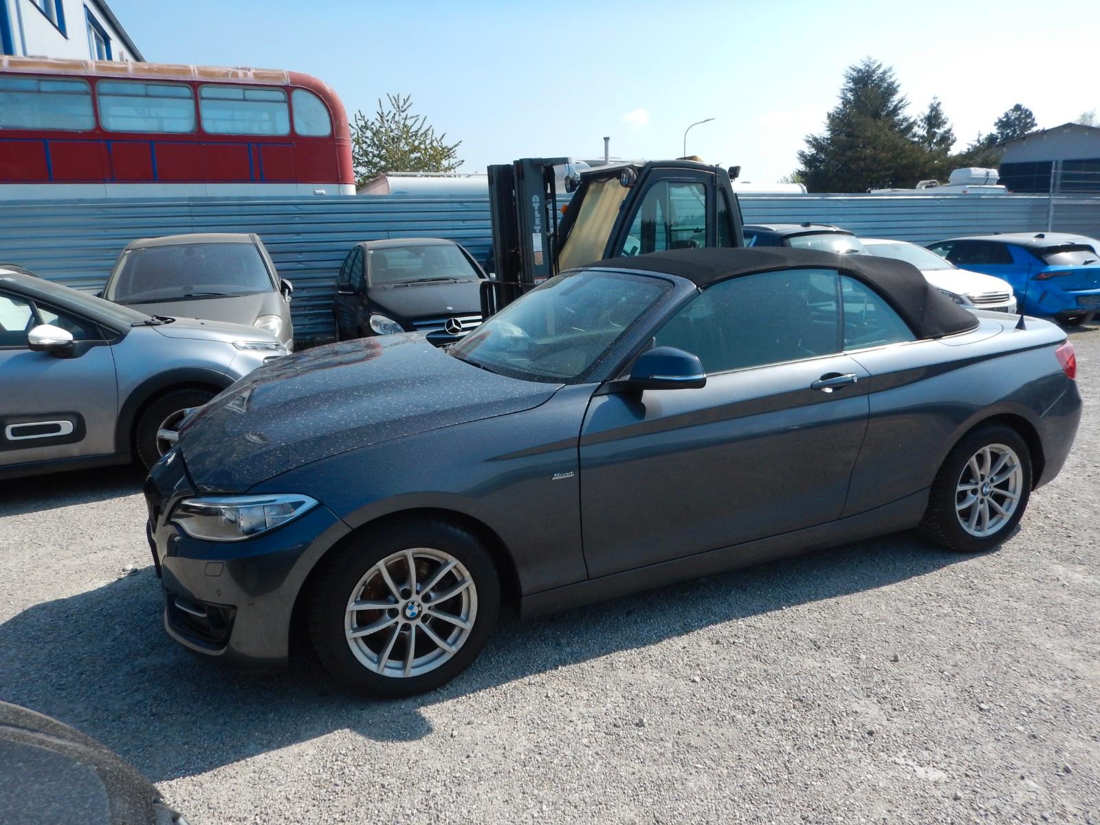 BMW 218 2 Cabrio 218 i Sport Line