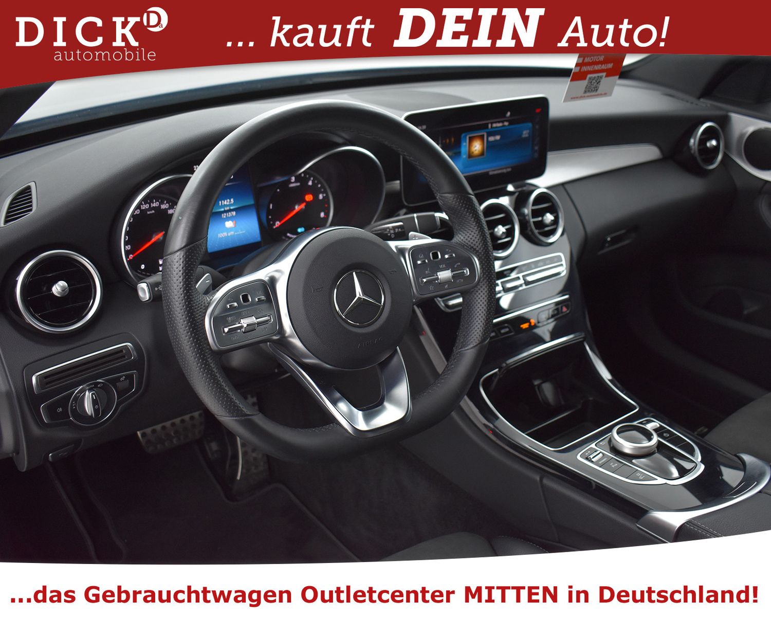 MERCEDES-BENZ C 300de 9G 2X AMG Line NAVI+LED+STANDHZ+ALCANTAR - Image 10