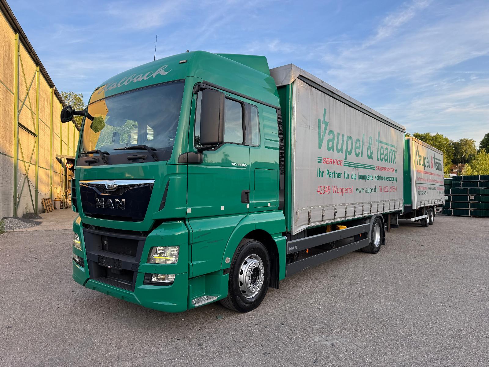 MAN TGX 18.360 + Tang Anhänger