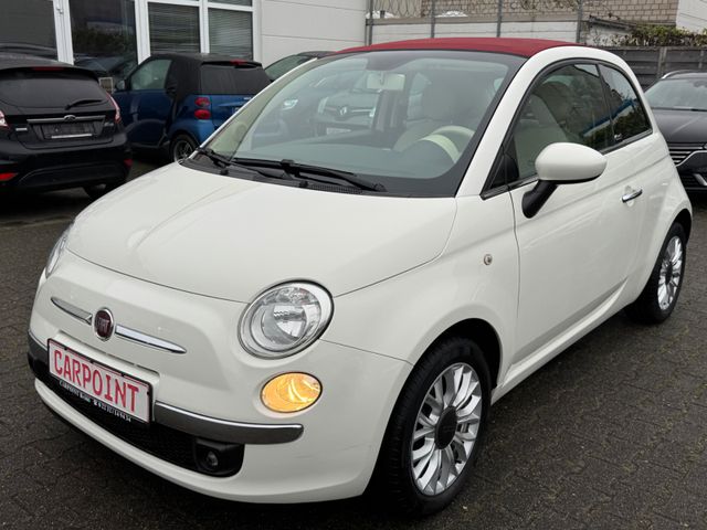 Fiat 500C "LOUNGE"-AUTOMATIK|CABRIO|KLIMA|TEIL-LEDER