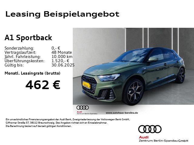 AUDI A1 Sportback 35 TFSI S line S tronic *GRA*R-CAM*