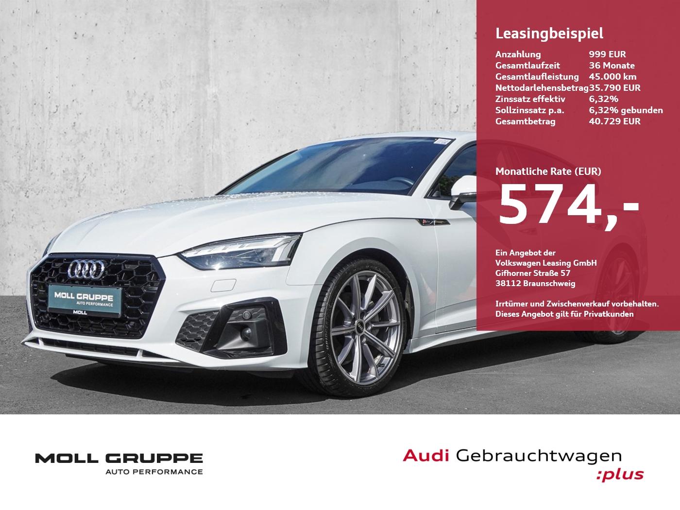 Audi A5 Sportback 40 TFSI S tronic S line MATRIX NAVI