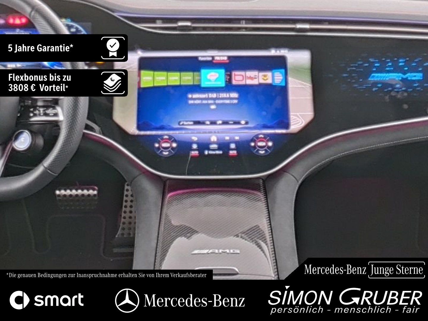 Fahrzeugabbildung Mercedes-Benz EQS 53 4M+ AMG Pano Carbon Sitzkl Massage 118Kw