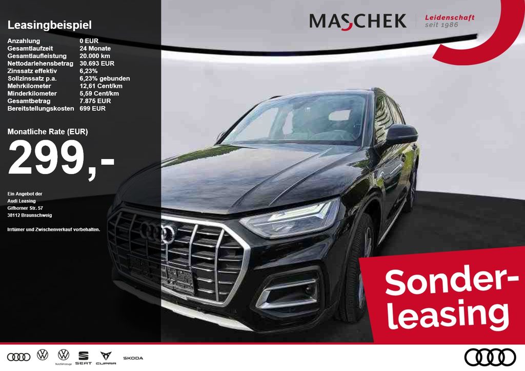 Audi Q5 S line 50 TDI Raute Pano Tour Stadt VCplus 36