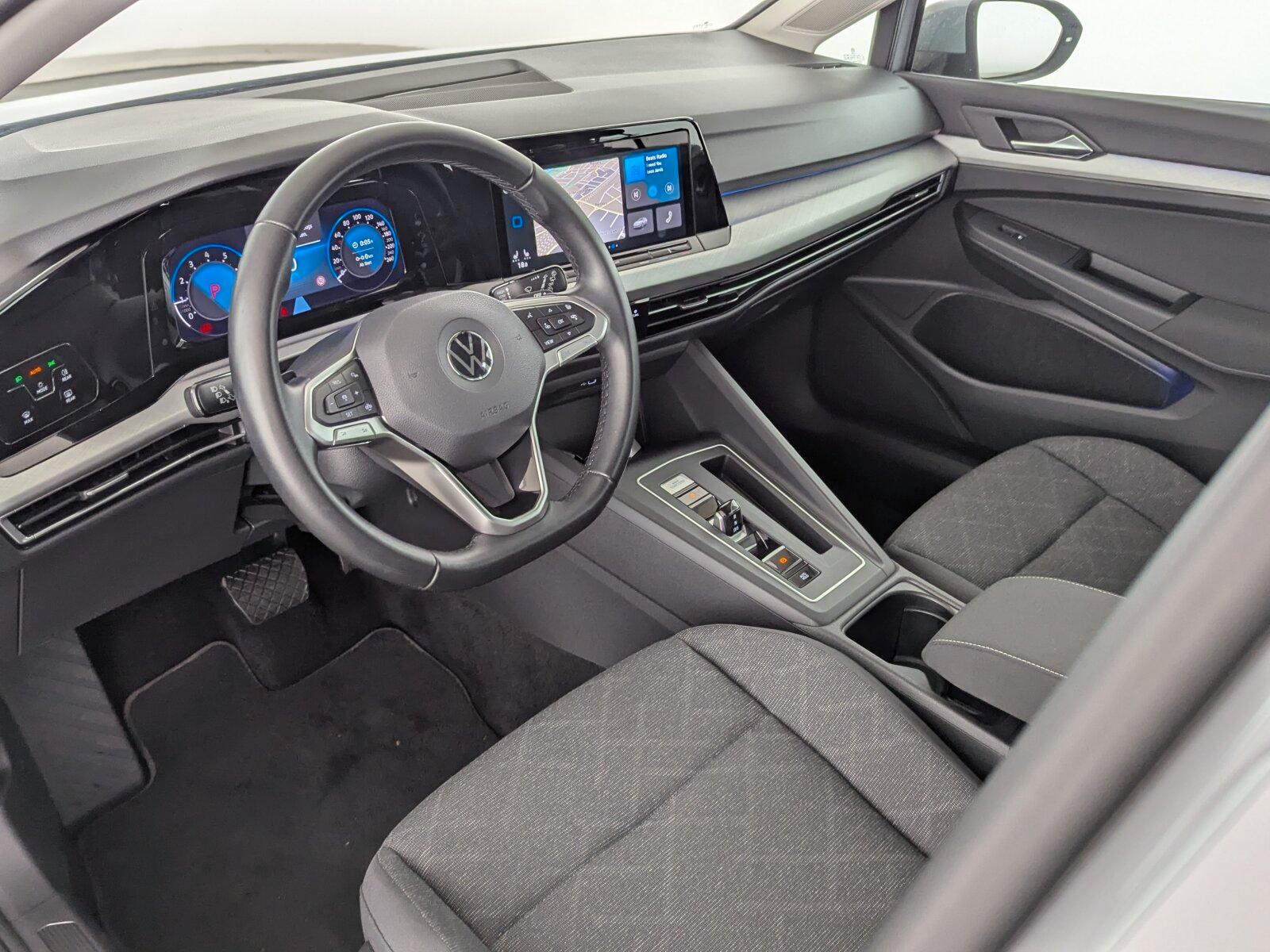 Volkswagen Golf VIII 1.5 eTSI Life LED+NAVI+SHZ+PDC+ACC+, миниатюра 11
