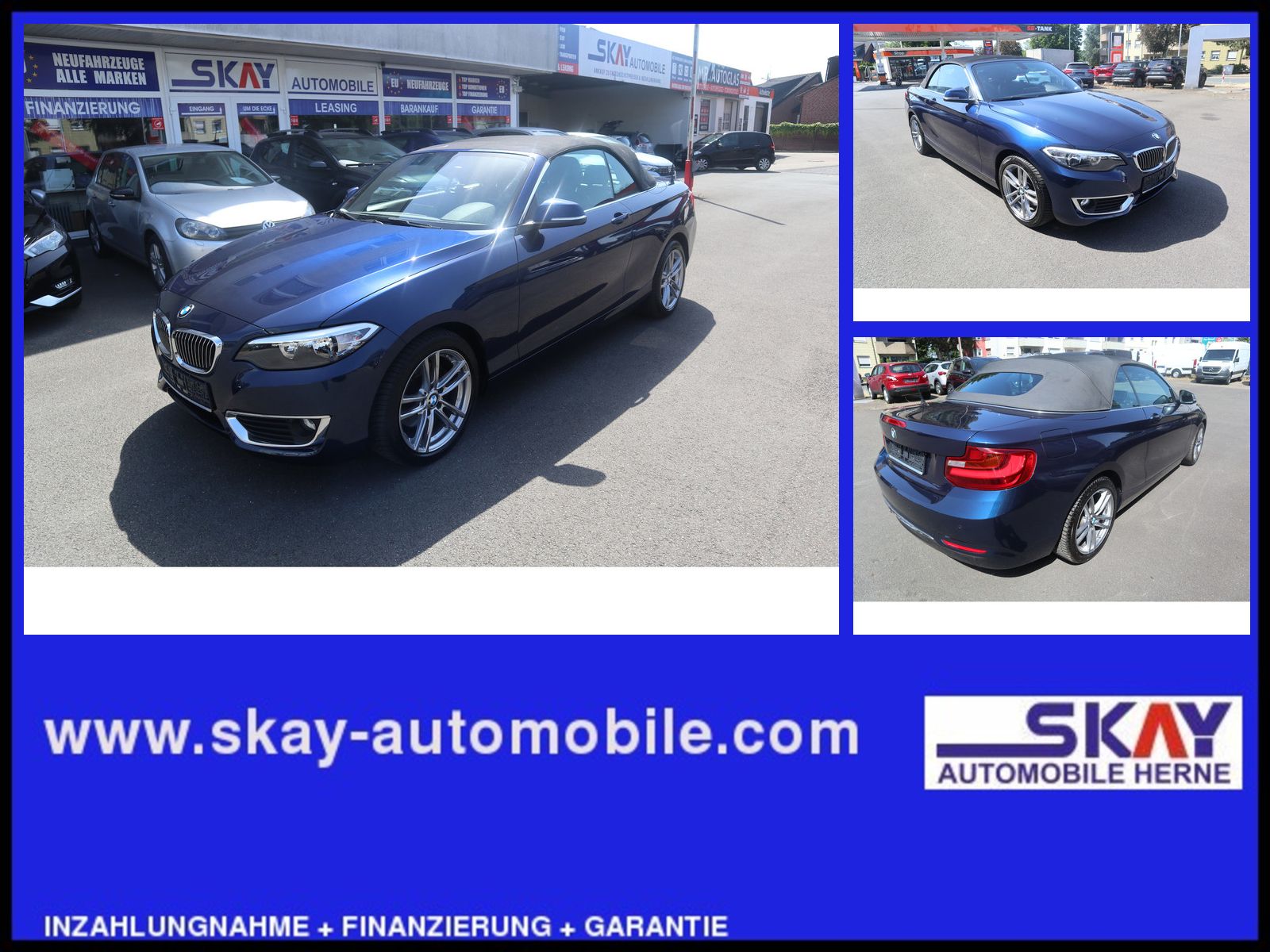 BMW 220i Luxury Line Klima Tempo Scheckheftgepflegt