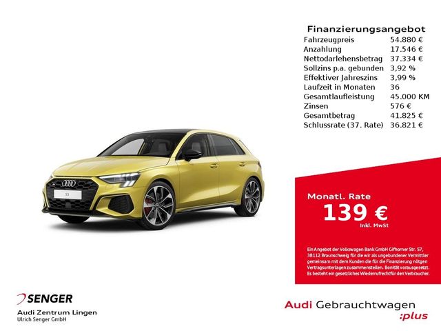 Audi S3 Sportback 2.0 TFSI quattro Matrix Pano B&O