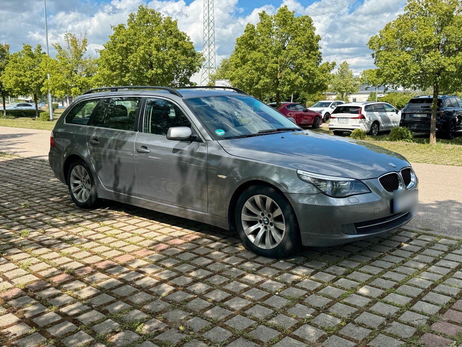 BMW 520 2008 — engine 177 HP (130kW)