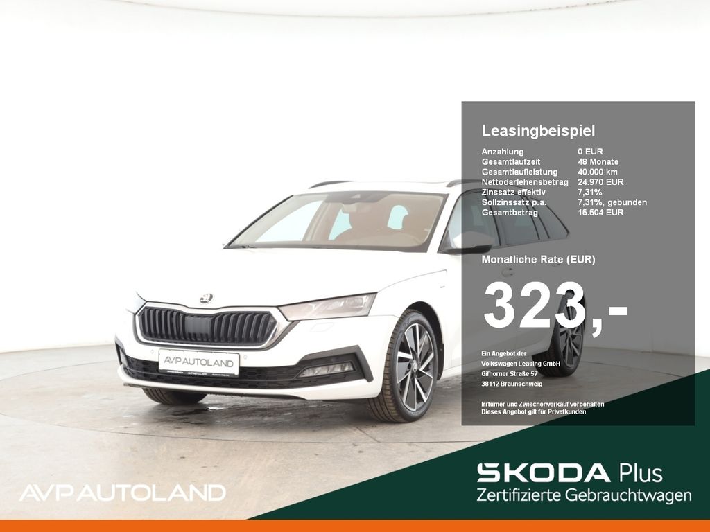 OCTAVIA COMBI 2.0 TDI DSG CLEVER | NAVI | LED |