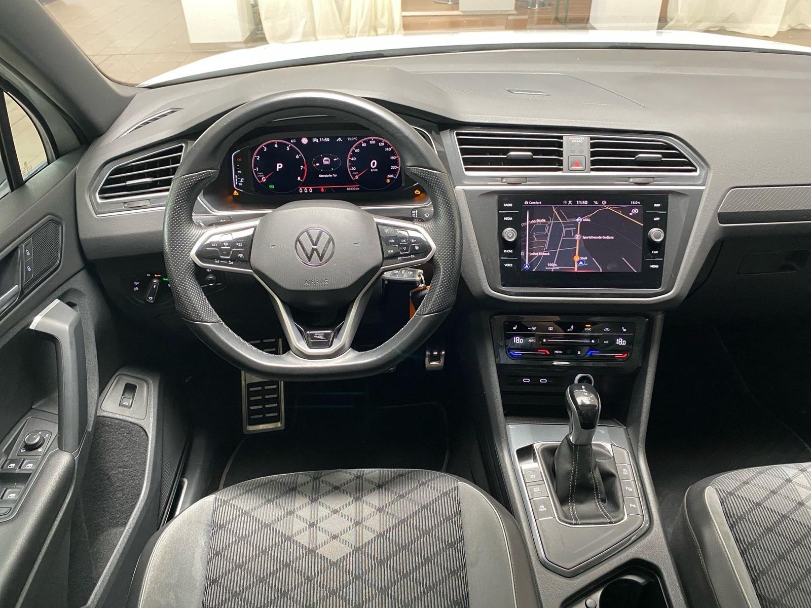 Volkswagen Tiguan 1.5 TSI R-Line BlackStyle AHK IQ.Light RF, миниатюра 17