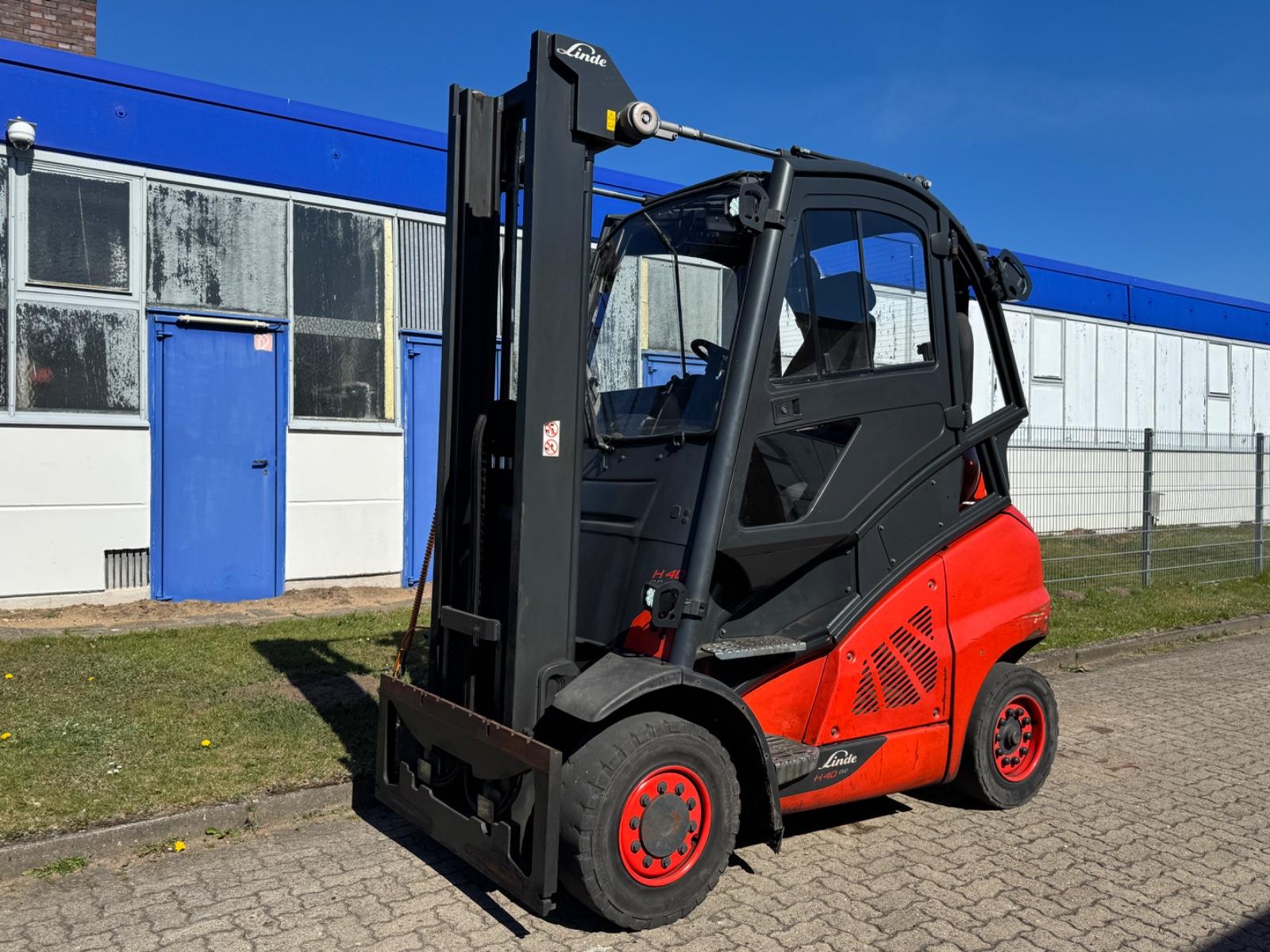 Linde H40T-02 2019 DZH + Magnetventil Vollkabine Heizu