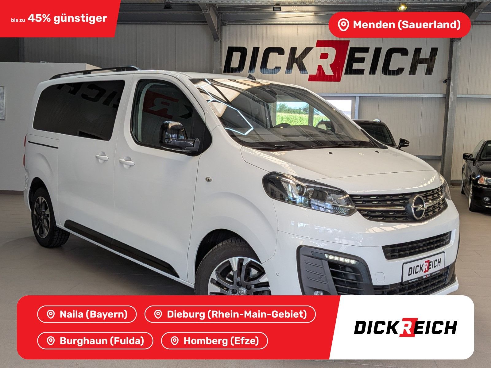 Fahrzeugabbildung Opel Zafira Life M 2.0Aut. LED*CAM*HUD*ACC*AHK*8-SITZ