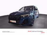 Audi Q7 3.0 TFSIe quattro S line Laser B&O AHK 360° - blaue Audi Q7