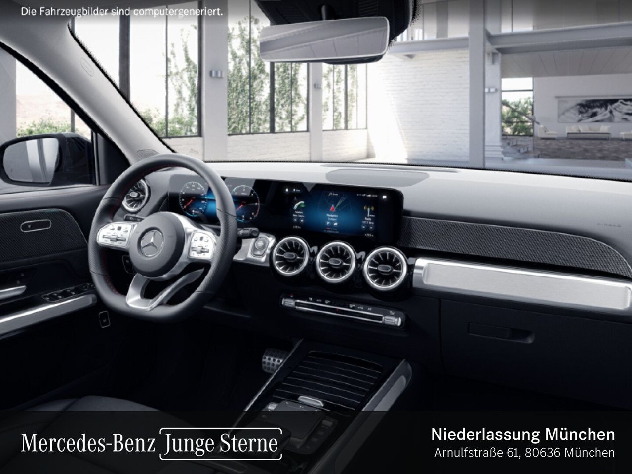 Mercedes-Benz GLB 220 d 4M AMG Night HiEnd Kam Tw LED Ambi AR foto 11