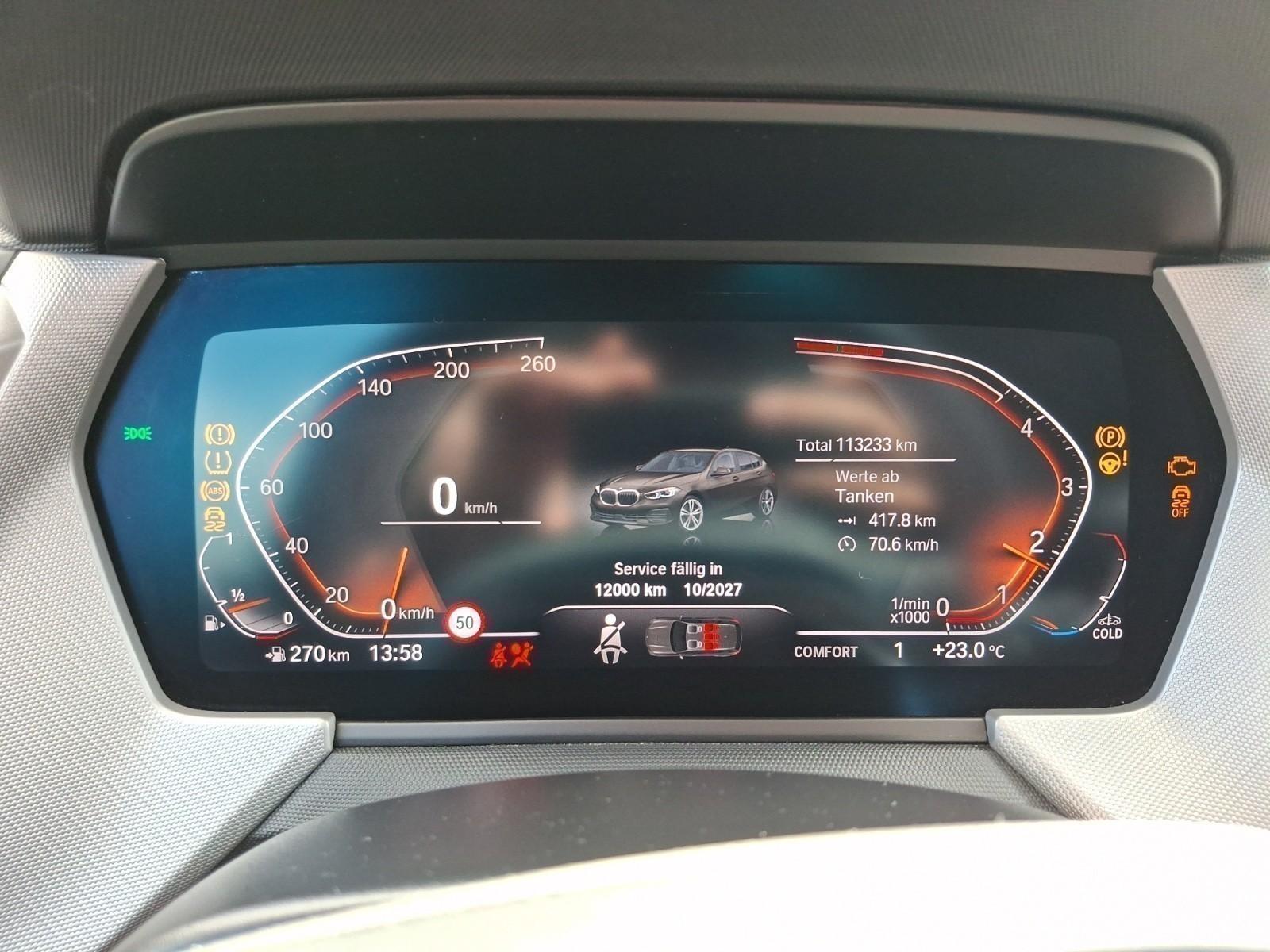 BMW 118 i Advantage Sitzheizung Lederlenkrad, миниатюра 10