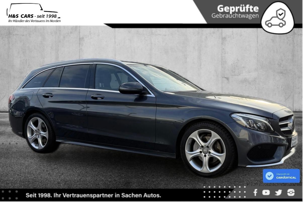 Mercedes-Benz C 220d T 1H AMG MEM PANO AMBIENT BL LEDER E.HECK