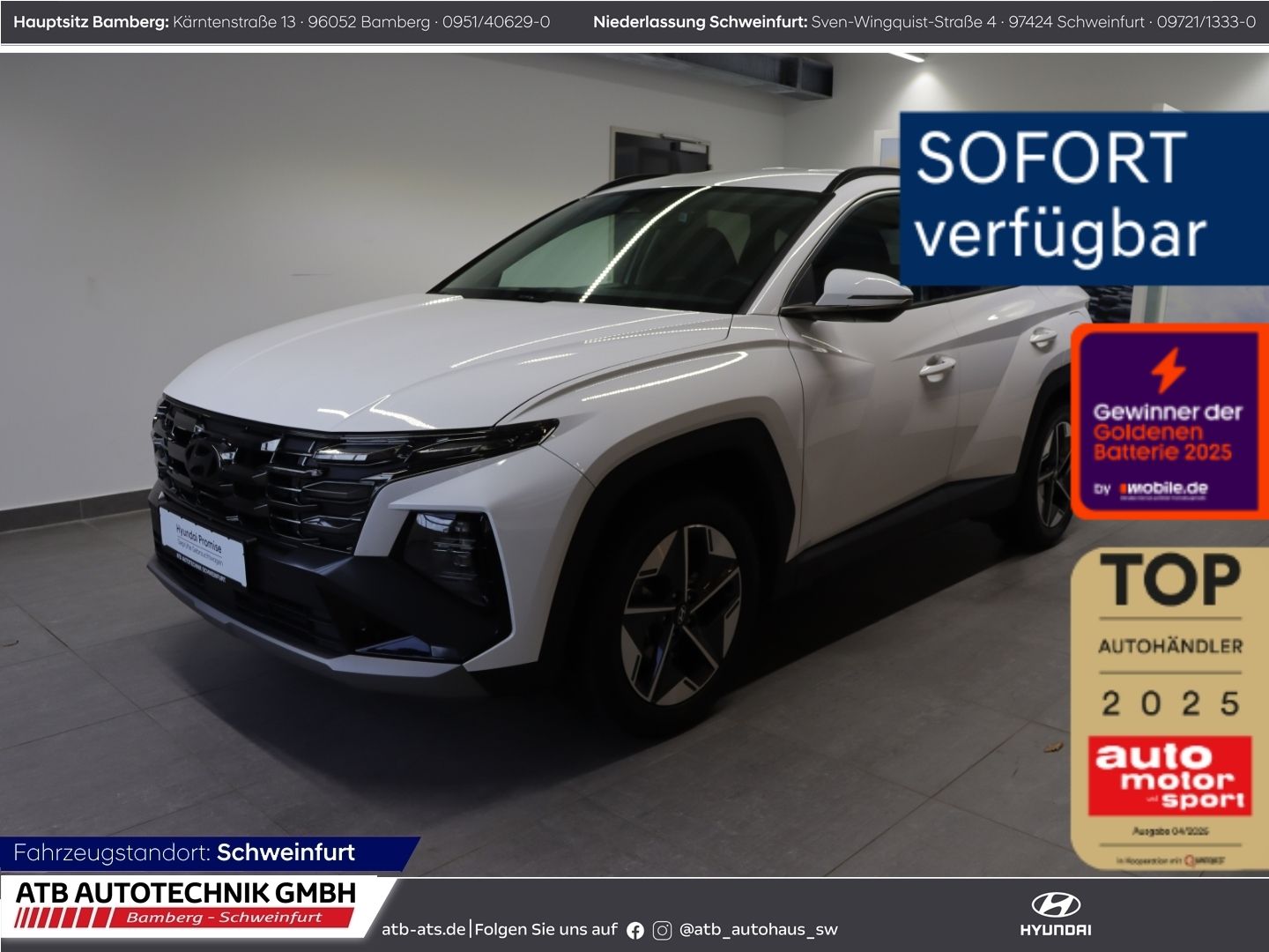 Fahrzeugabbildung Hyundai Tucson Trend 1.6 T-GDi PHEV 4WD Navi LED ACC El.