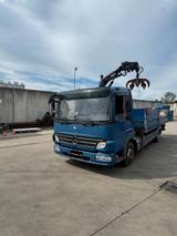 Mercedes-Benz Atego 818L mit Ladekran - Kipper Mit ladekran
