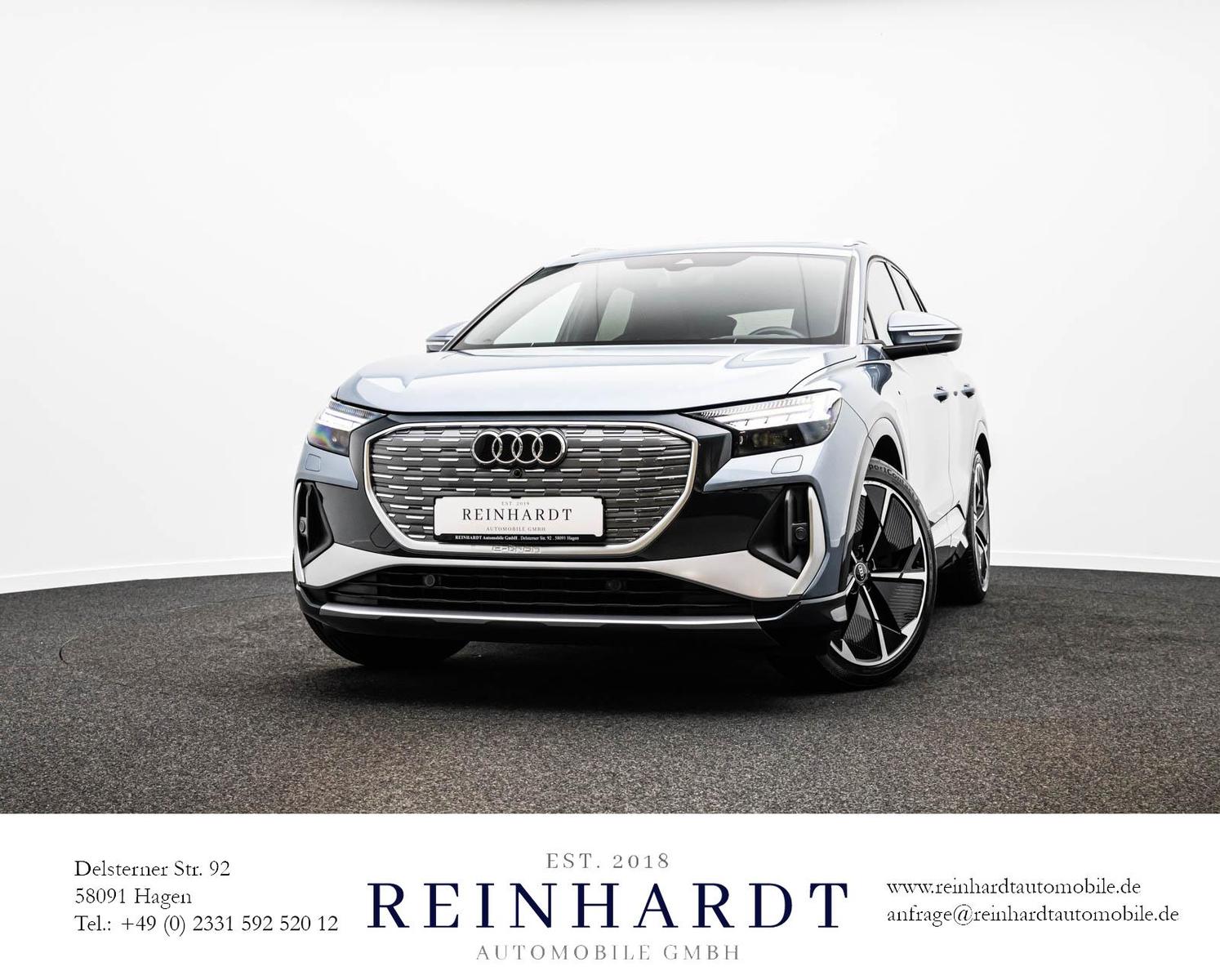 Audi Q4 E-TRON 45 2x S LINE MATRIX/HuD/PANO/AHK/NAV+