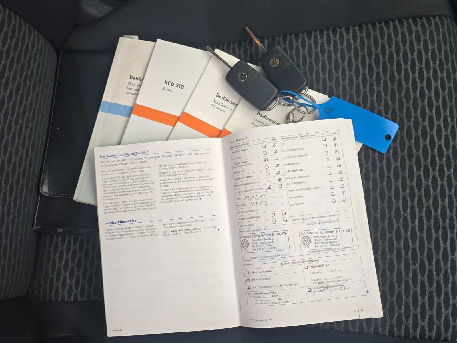 Fahrzeugabbildung Volkswagen Golf VI Variant Trendline INSPEKTION TÜV NEU