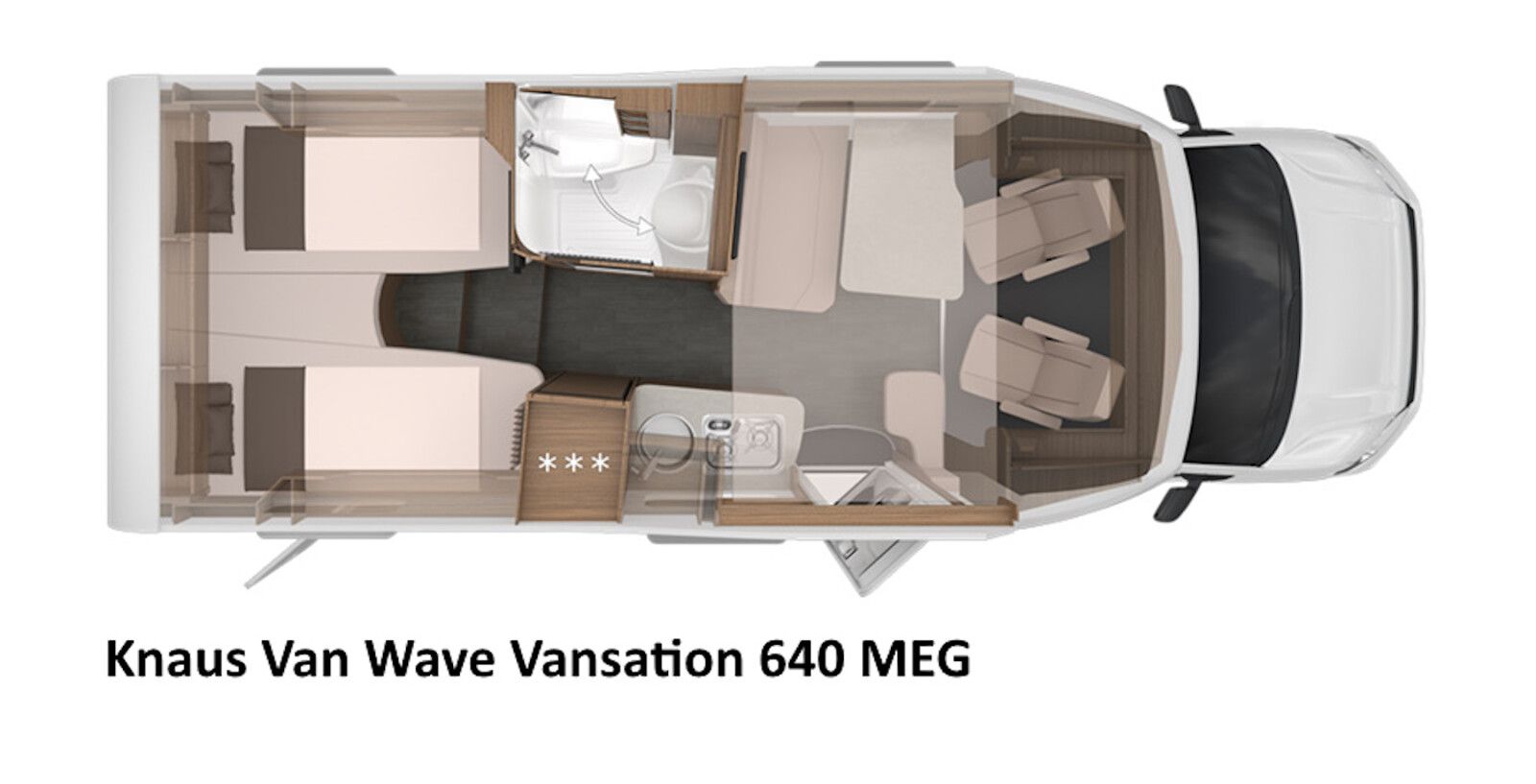 Fahrzeugabbildung Knaus Van Wave VANSATION 640 MEG Licht&Assist Combi E