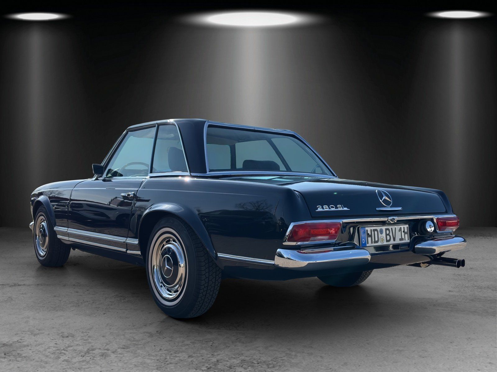 Fahrzeugabbildung Mercedes-Benz SL 280 W113 Pagode Wertgutachten Hardtop H-Kennz