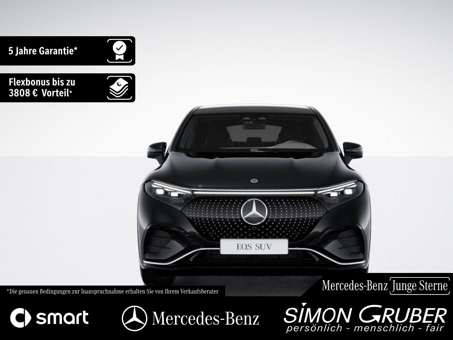 Fahrzeugabbildung Mercedes-Benz EQS 500 4M SUV AMG Hyper Fond-Entertain 7Sitze