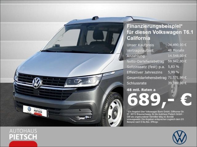 Volkswagen T6.1 California Coast 2.0 TDI 4Motion DSG - LED