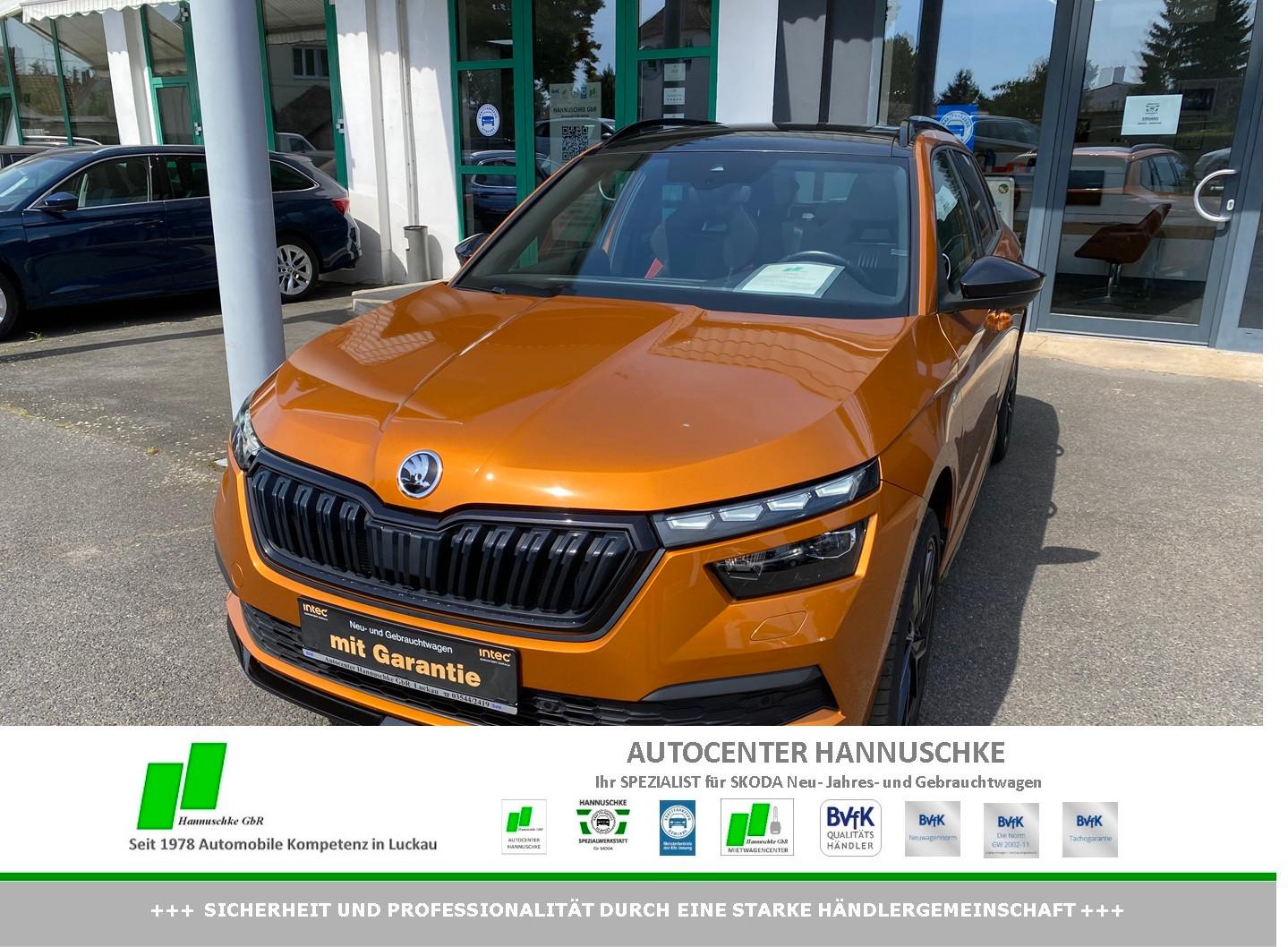 Skoda Kamiq 1.0 TSI Monte Carlo NAV/PANO/VLED/RFK/BMFL
