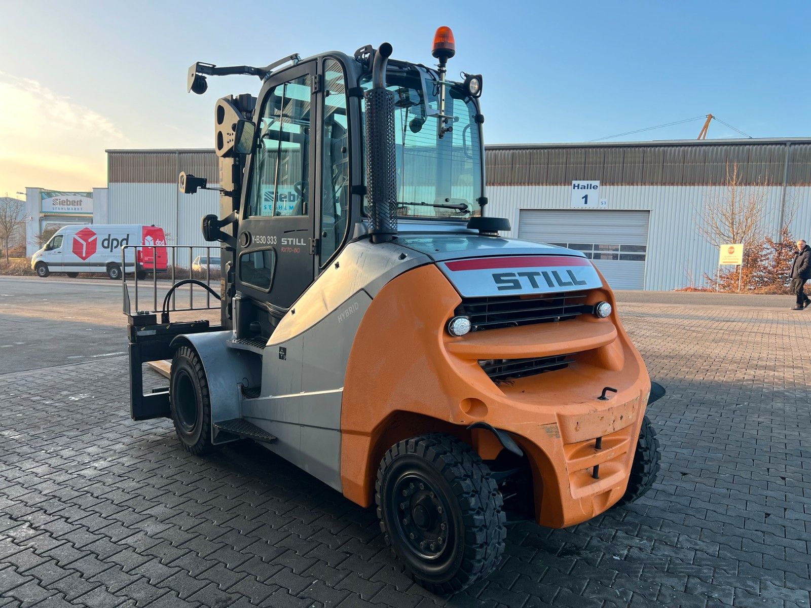 Fahrzeugabbildung Still RX70-80 / Duplex: 4.70m! / Zinkenversteller / SS