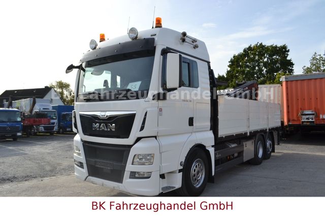 MAN TGX 26.480, Hiab 177 Pro, Baustoff, Abst., Kran