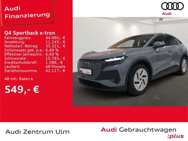 Audi Q4 Sportback 45 e-tron AHK NAV+ E-KLAPPE